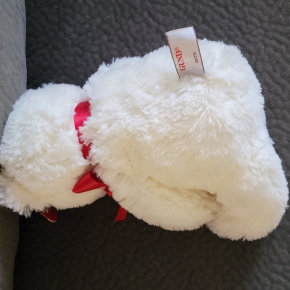 Godiva Collectible Gund Bear with Rose Ribbon on the neck - Picture 3 of 5